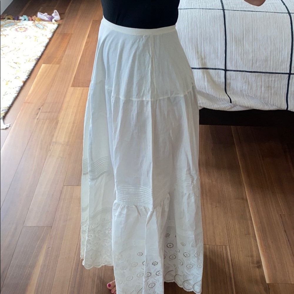 Vintage cotton skirt slip